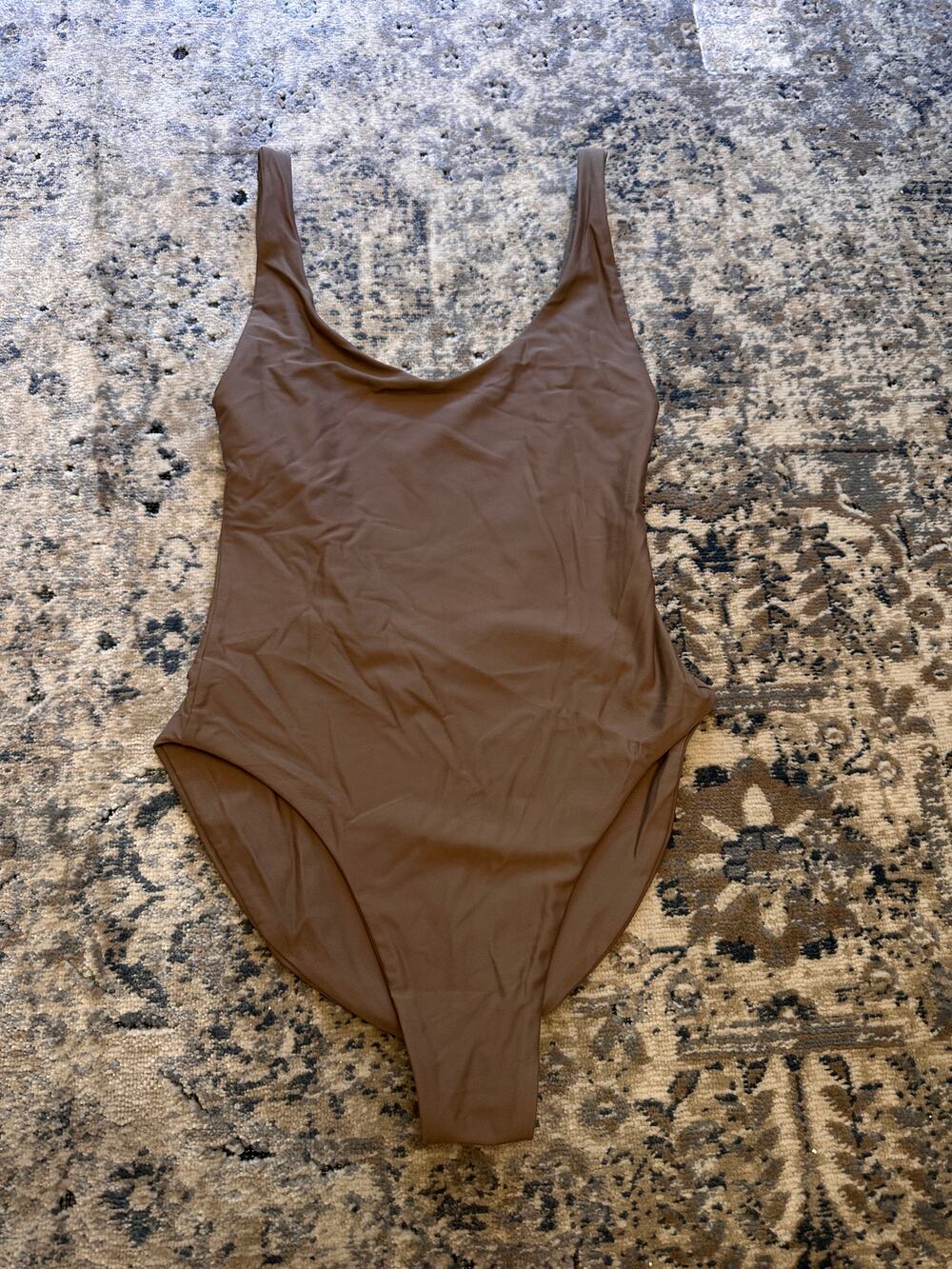 Jade Contour One Piece Swimsuit in Nude